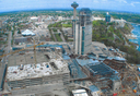 May 23, 2003 - Parking Garage at left foreground